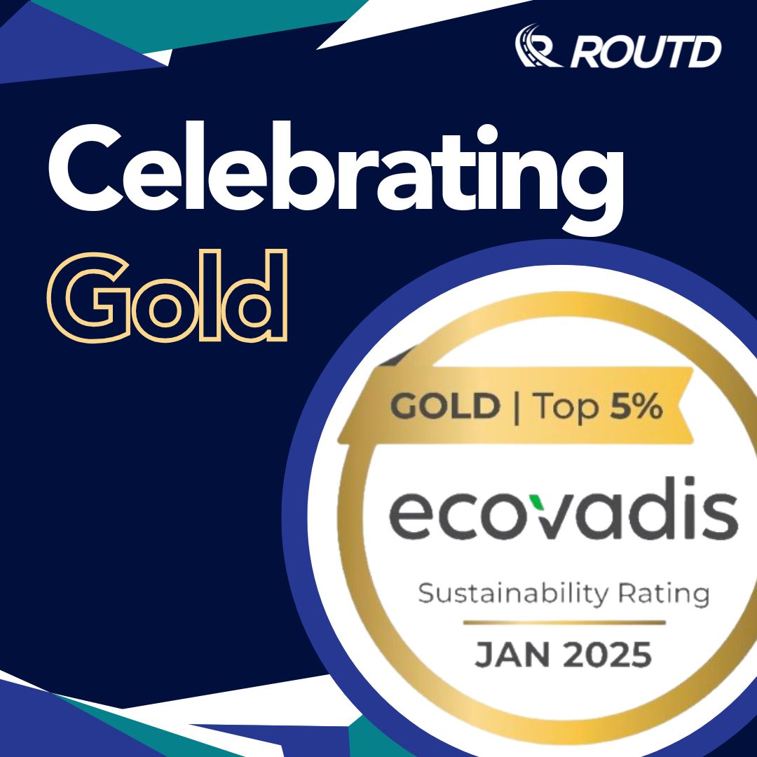 Eco Vadis Gold Status ROUTD Technology